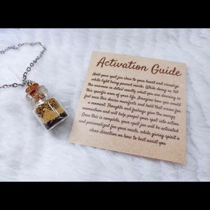 Release & Heal Spell Jar Necklace